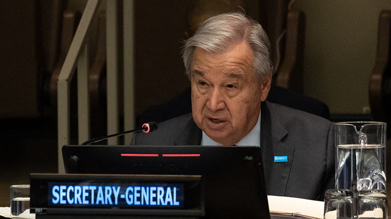UN Secretary-General Antonio Guterres speaks during the UN High-level Conference of Heads of Counter-Terrorism Agencies of Member States at UN Headquarters on June 19, 2023, in New York. (Photo: Yuki Iwamura/ AFP)
