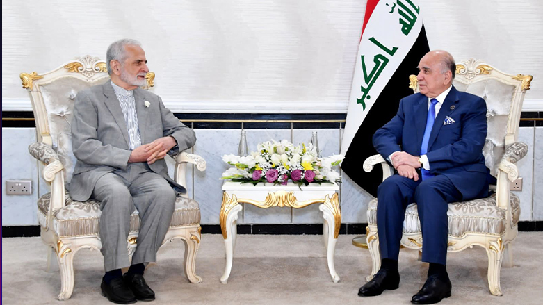 فواد حسین، وزیر امور خارجه عراق و کمال خرازی، رئیس شورای راهبردی روابط خارجی ایران