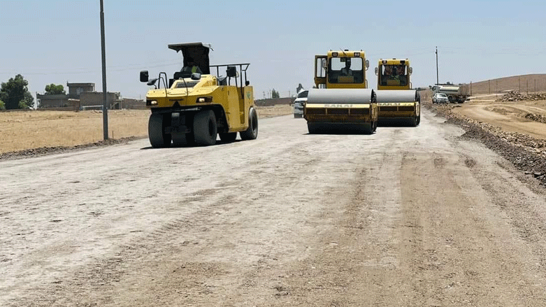 لەسەر راسپاردەی مەسرور بارزانی دەستکرا بە چاککردن و قیرتاوکردنی رێگای خدرجیجە و چەند گوندێکی دیکە