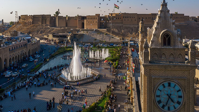 مرکز شهر اربیل، پایتخت اقلیم کوردستان