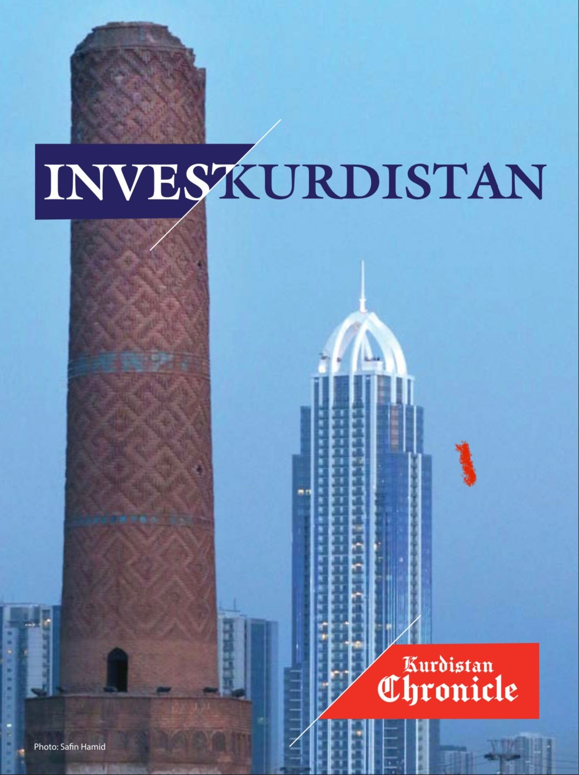 The front cover of Kurdistan Chronicle supplement, Invest Kurdistan. (Photo: Kurdistan Chronicle)