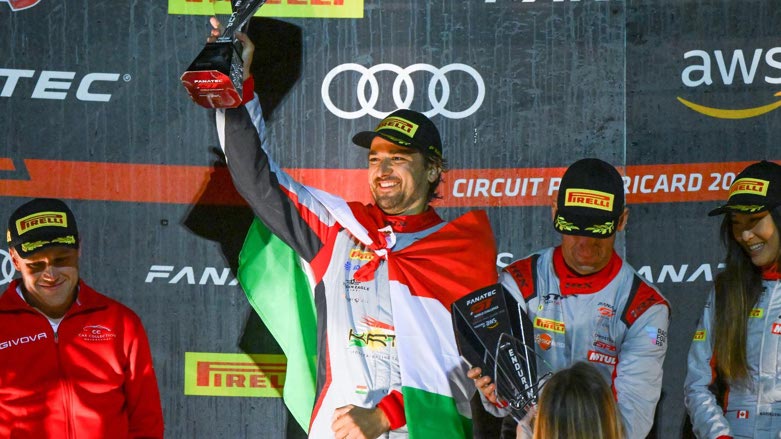 Isaac Tutumlu, a race car driver of Spanish-Kurdish descent, has actively taken part in numerous international races. (Photo: Isaac Tutumlu)