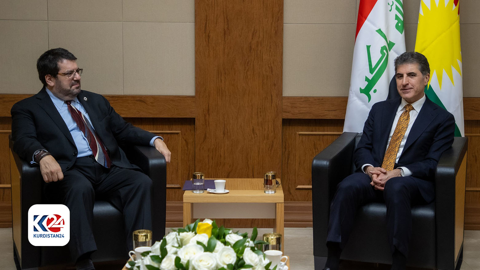 Neçirvan Barzani ve David Berker ABD ile ilişkileri görüştü
