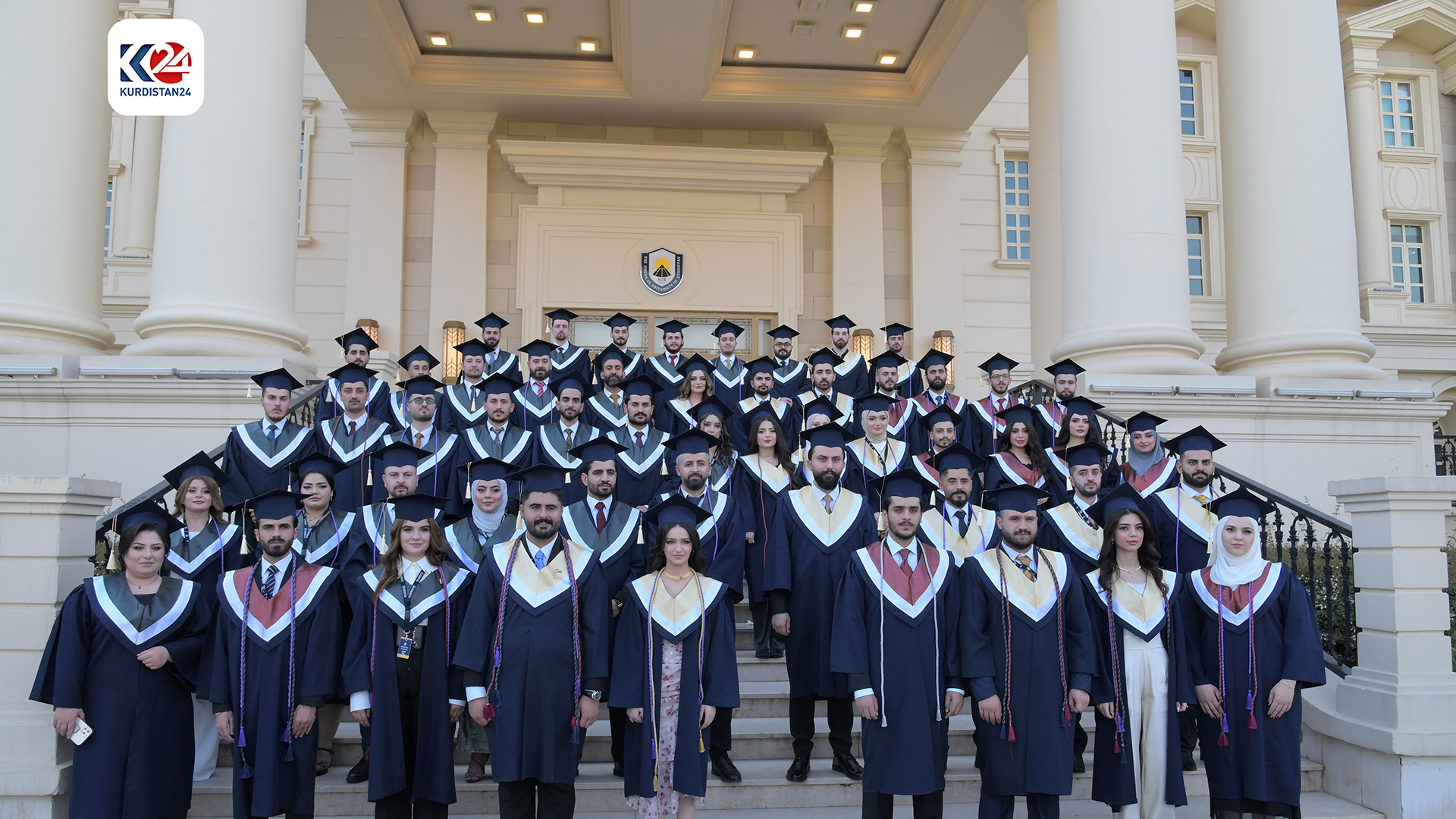 بەڕێوەچوونی ئاهەنگی دەرچوونی قوتابیانی زانکۆی ئەمەریکی کوردستان لە دهۆک
