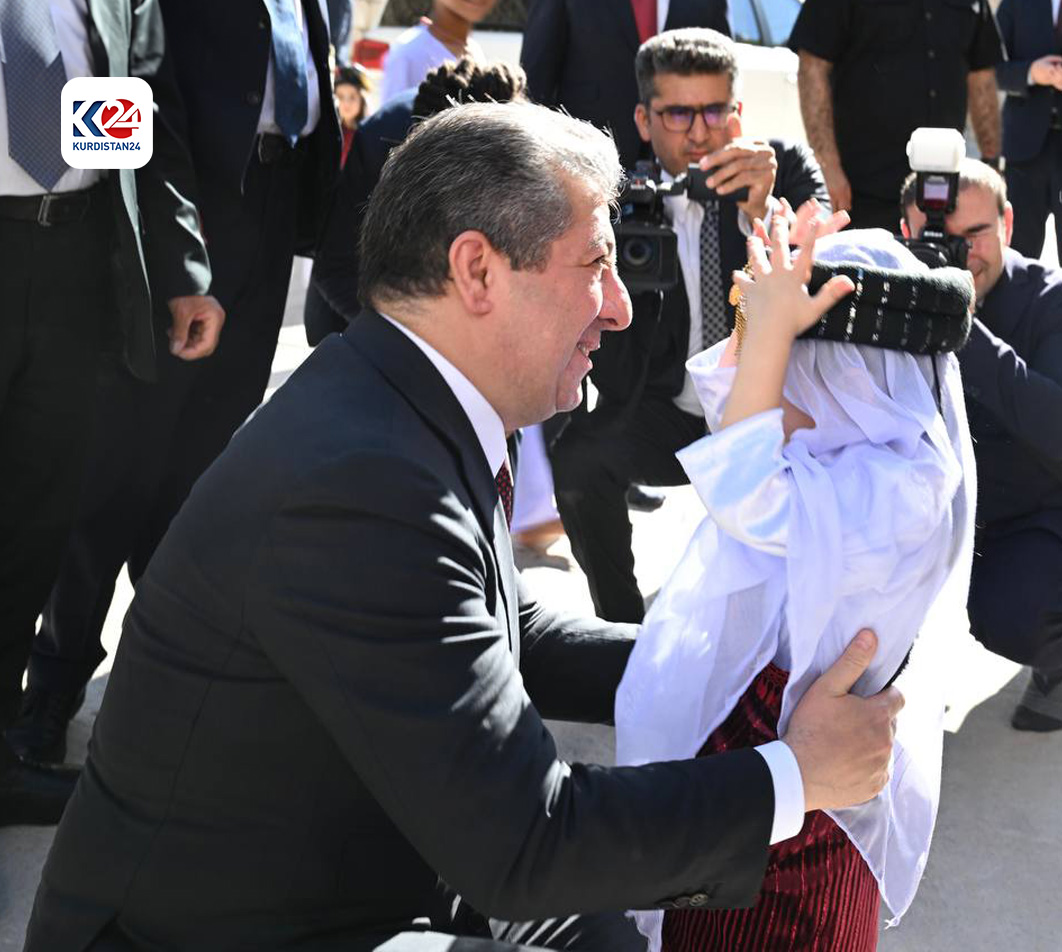 Kurdistan Region Prime Minister Masrour Barzani during his visit to the Lalish temple, June 3, 2024. (Photo: KRG)