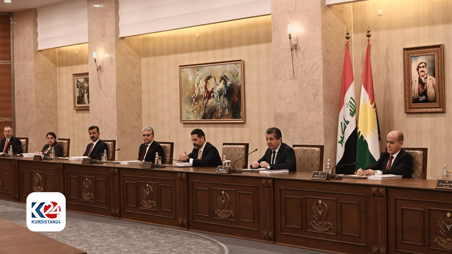 KRG Council of Ministers meeting, June 5, 2024. (Photo: KRG)