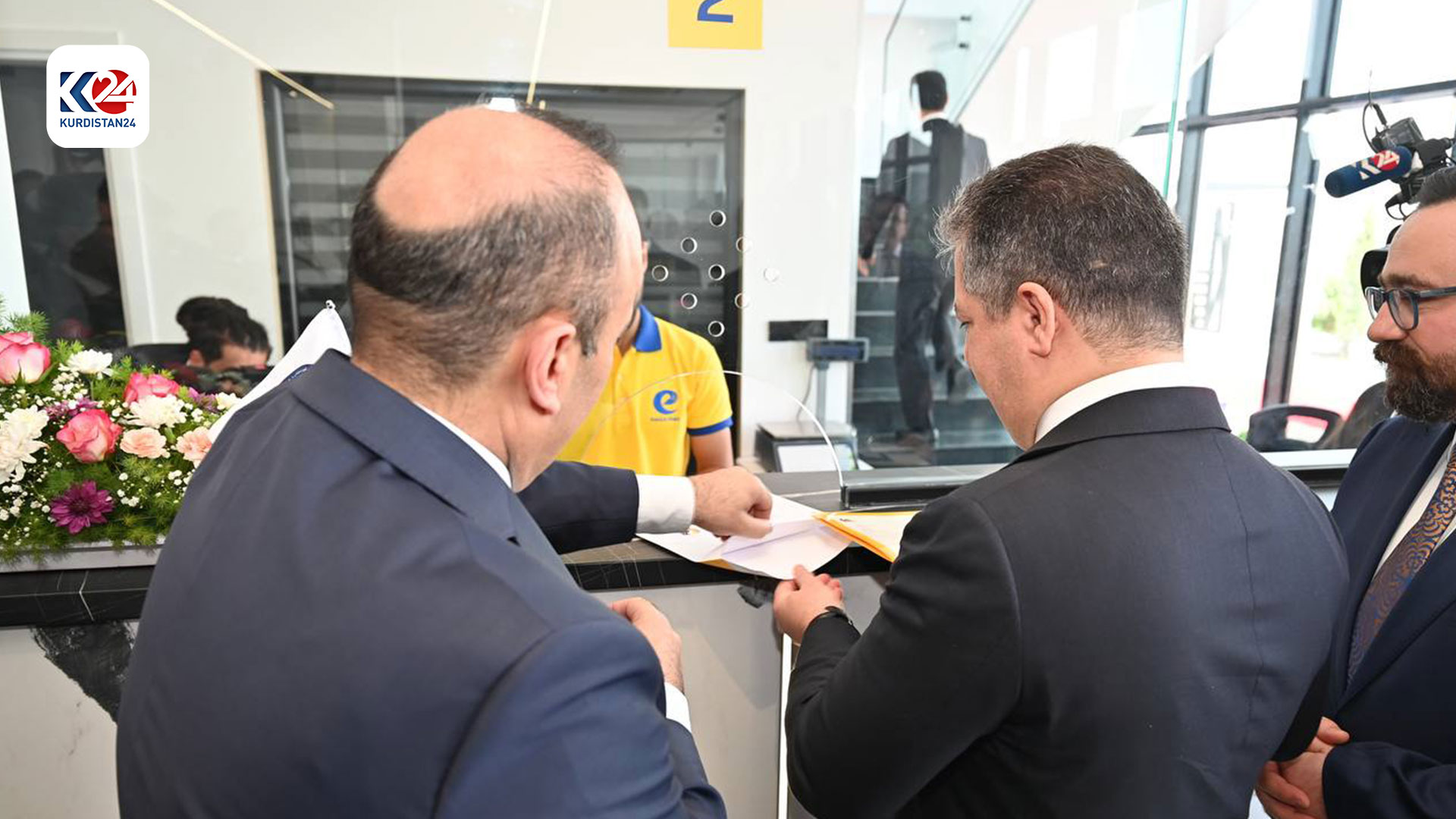 سەرۆکوەزیران مەسرور بارزانی لە رێوڕەسمی کردنەوەی سەنتەری 