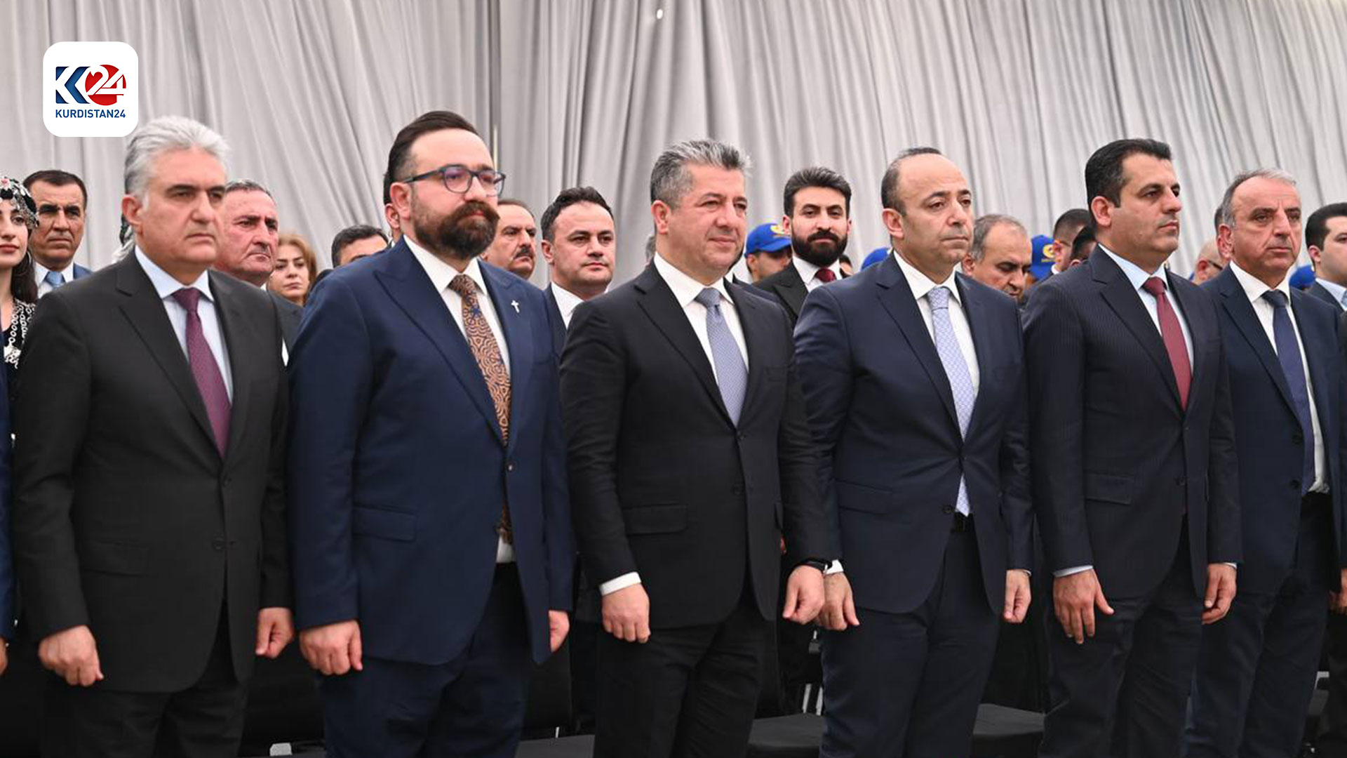 سەرۆکوەزیران مەسرور بارزانی لە رێوڕەسمی کردنەوەی سەنتەری 