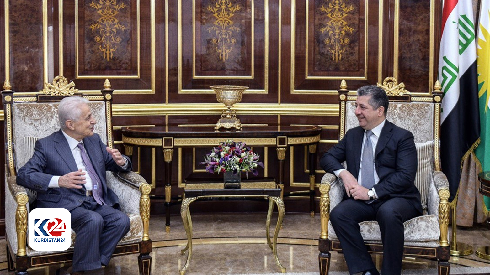 PM Masrour Barzani meets with Crescent Group founder