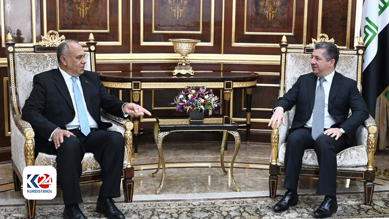 مسرور بارزانی و سفیر ونزوئلا
