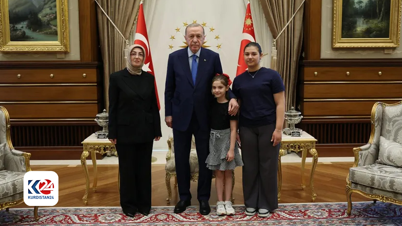 Türkiye Cumhurbaşkanı Erdoğan, Ayşe Ateş'le görüştü
