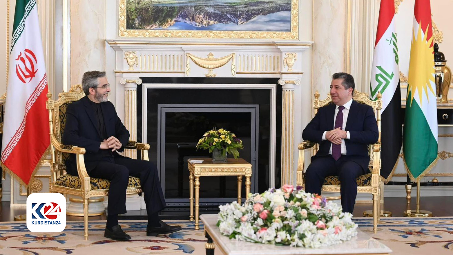 PM Barzani Iranian FM meet to discuss bilateral relations