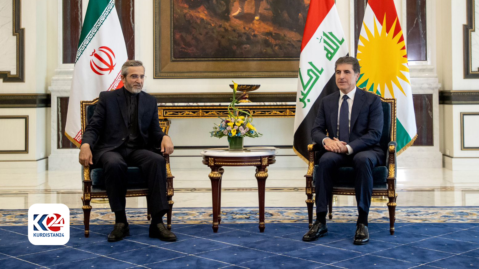 Kurdistan Region President Nechirvan Barzani Meets Acting Iranian Foreign Minister