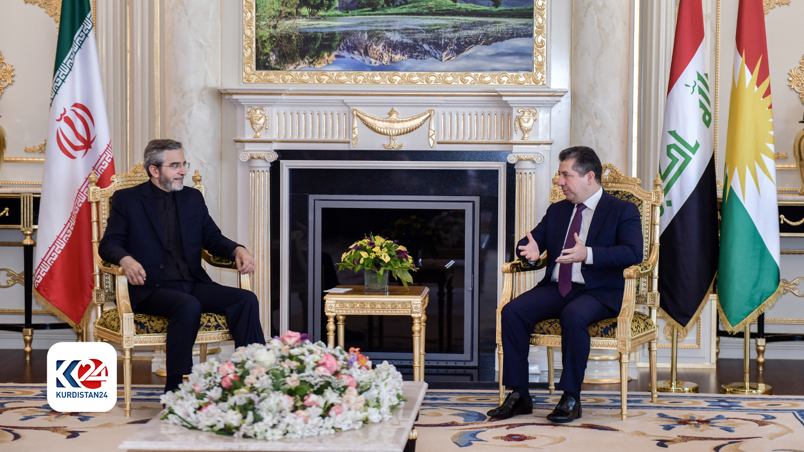 Başbakan Barzani Erbil'e gelen Ali Bakıri'yi kabul etti