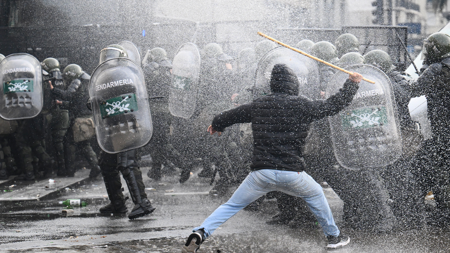 (Photo by Luis ROBAYO / AFP)