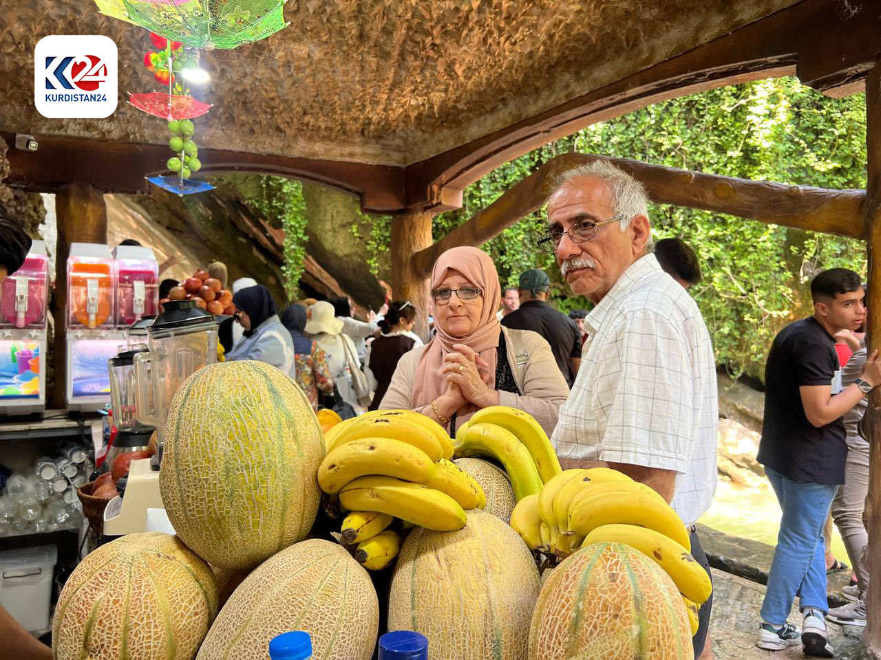 Turistler Duhok'un Aşawa tatil k&ouml;y&uuml;ne akın etti (FOTO: Heysem Zaw&ecirc;teyi)