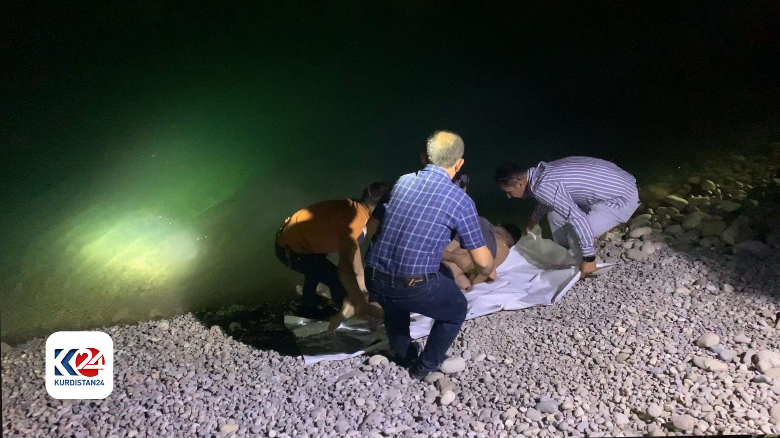 تەرمی گەنجە خنکاوەکە