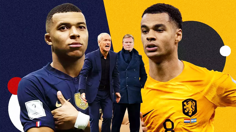 رووبەڕووبوونەوەی هەڵبژاردەی هۆڵەندا و فەرەنسا لە یۆرۆی 2024