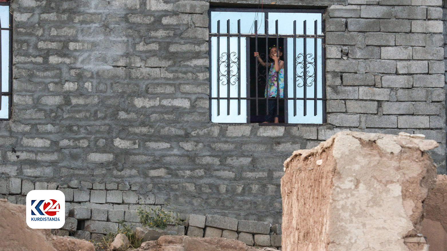 منداڵێکی ئاوارەی گەڕاوە بۆ شنگال