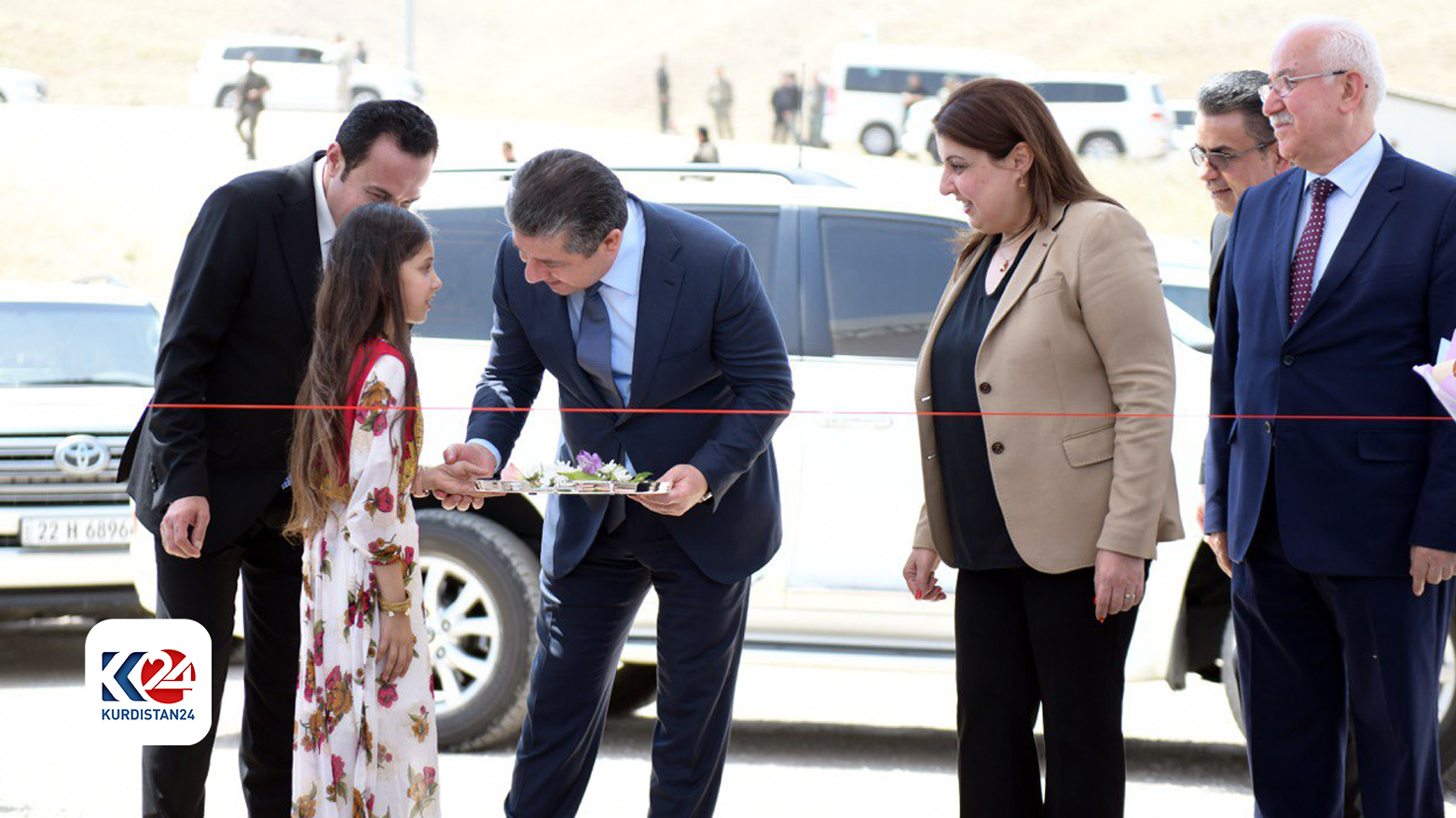 سەرۆکوەزیران مەسرور بارزانی بەنداوی چەمرگەی کردەوە