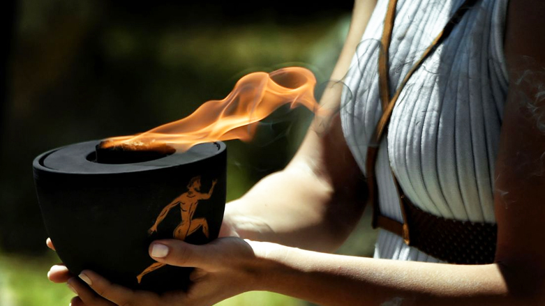 هەڵگرتنی مەشخەڵی ئۆڵمپیك