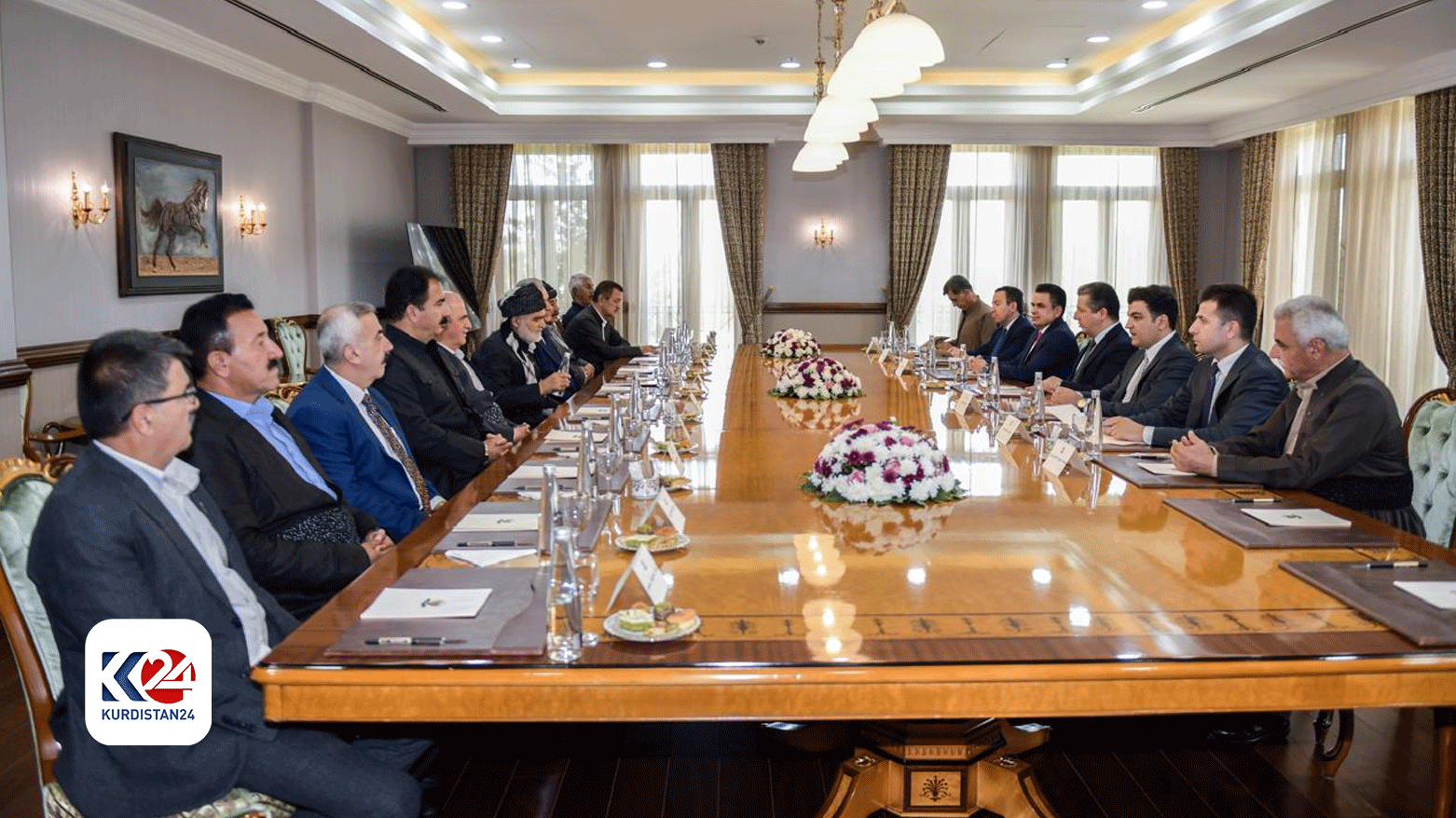PM Barzani receives Halabja Provincial Support Council