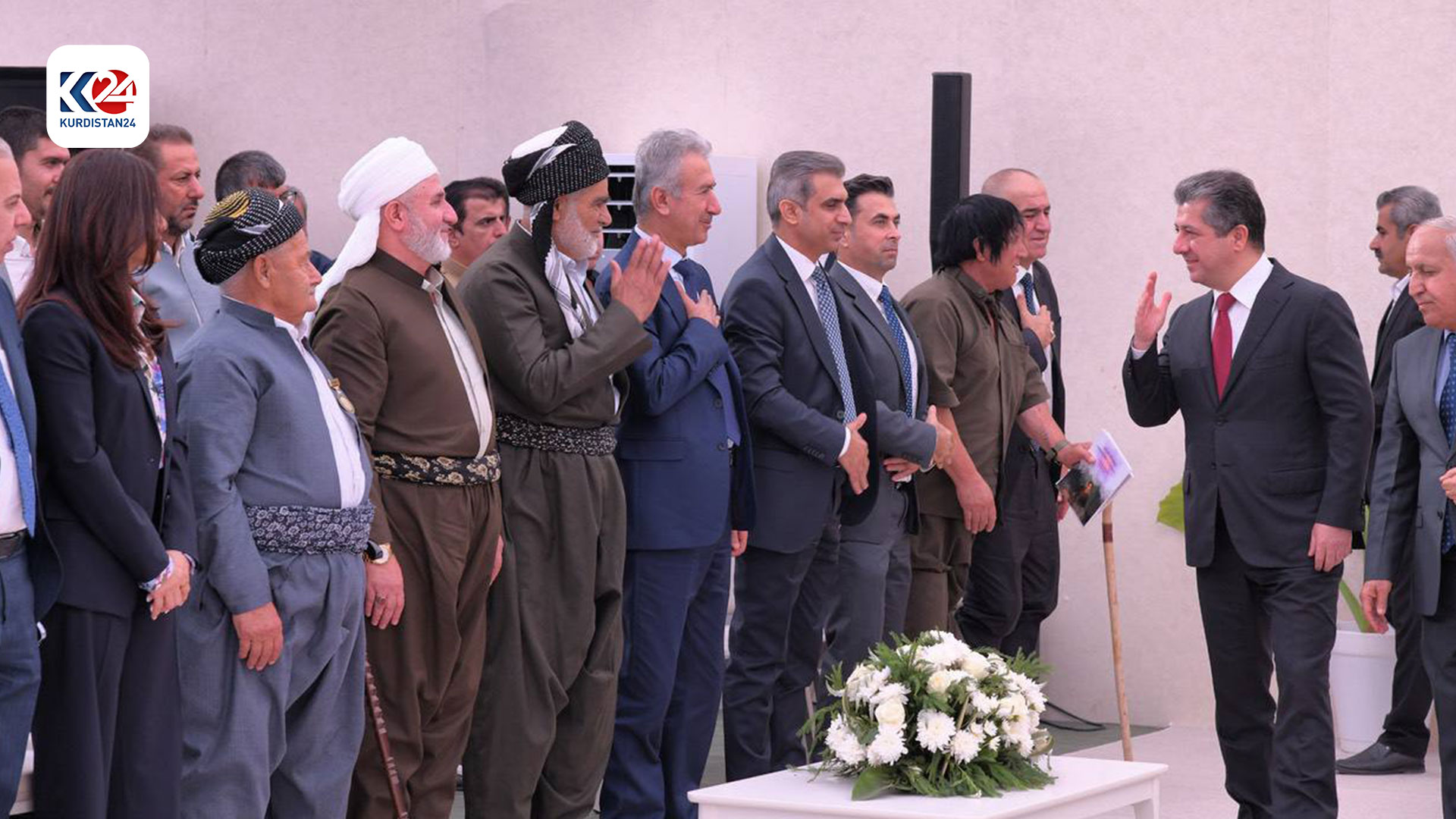 PHOTOS: Prime Minister Masrour Barzani Lays Foundation Stone for ...