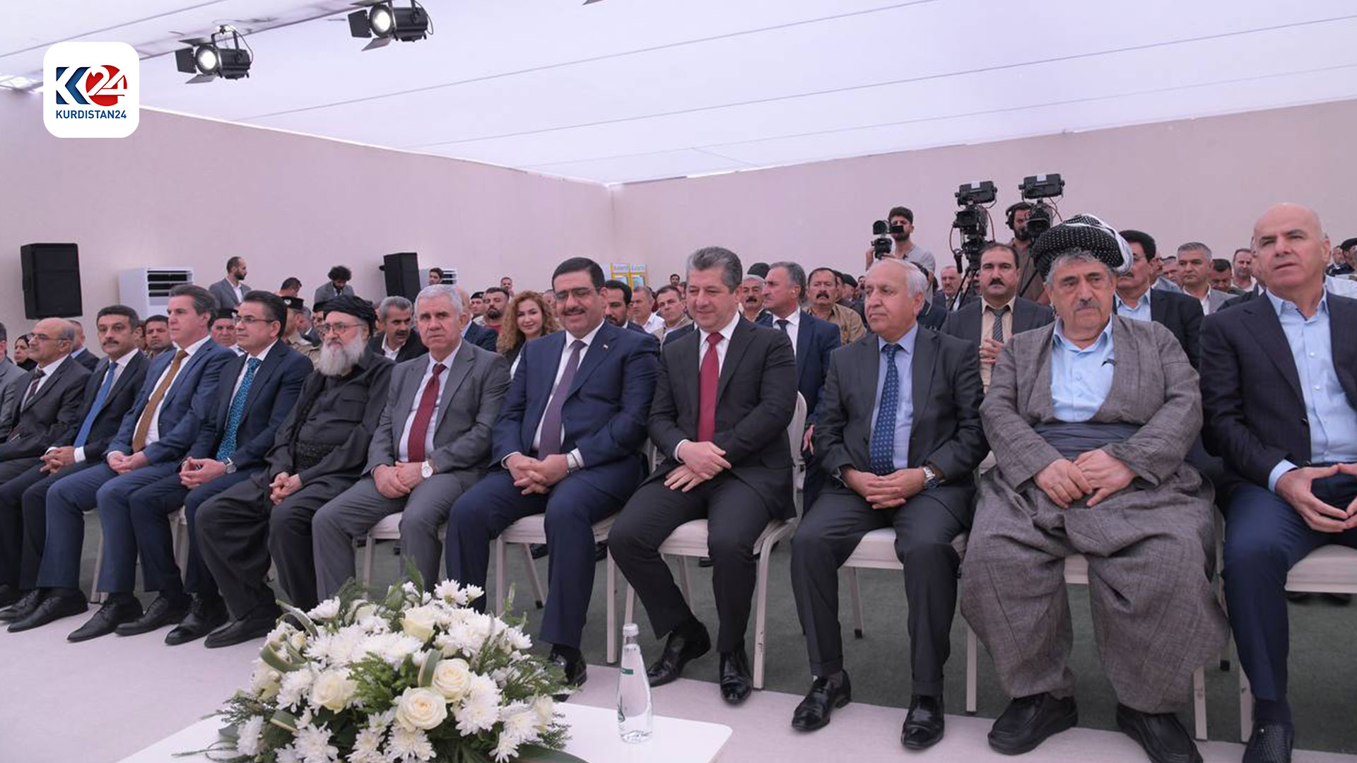 PHOTOS: Prime Minister Masrour Barzani Lays Foundation Stone for ...