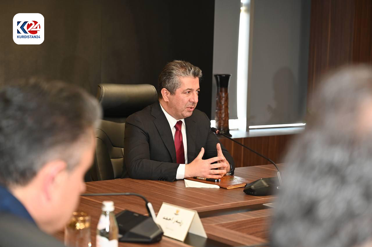 The meeting of the Kurdistan Region Prime Minister Masrour Barzani with administrative officials of Sulaimani province, June 30, 2024. (Photo: KRG)