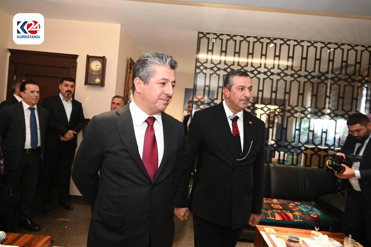 The meeting of the Kurdistan Region Prime Minister Masrour Barzani with administrative officials of Sulaimani province, June 30, 2024. (Photo: KRG)