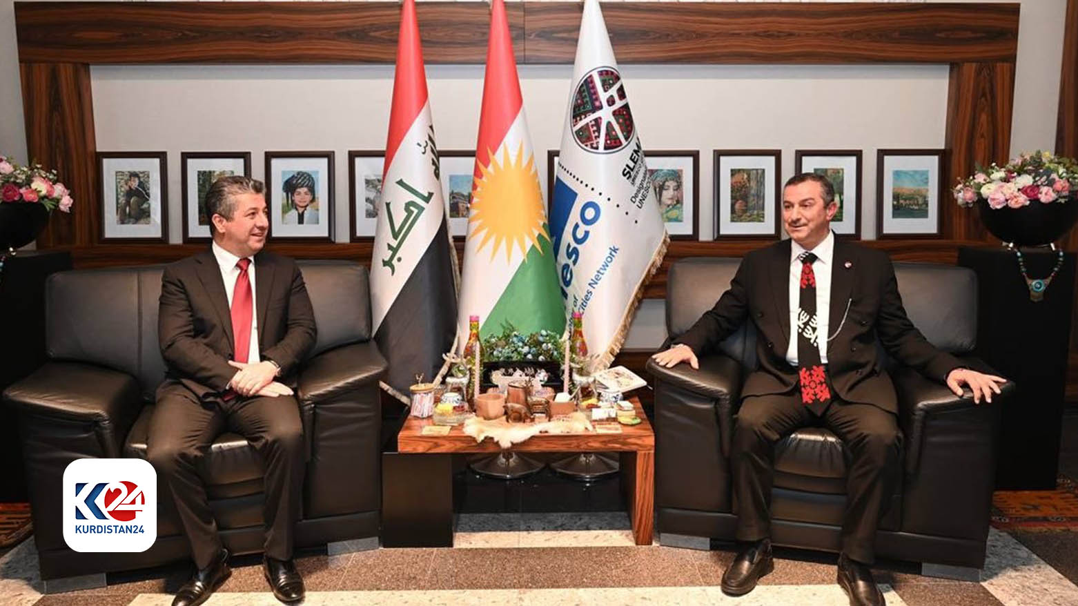 PM Barzani stresses unity and service in Sulaimani province visit