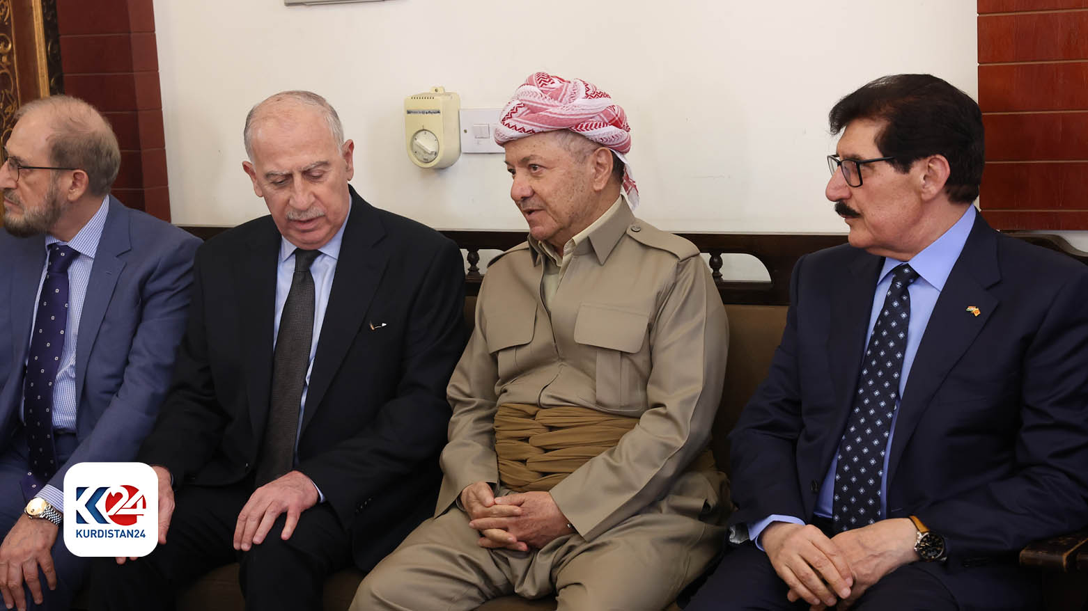 سەرۆک بارزانی بەشداری لە پرسەی باوکی ئوسامە نوجەیفی دەکات