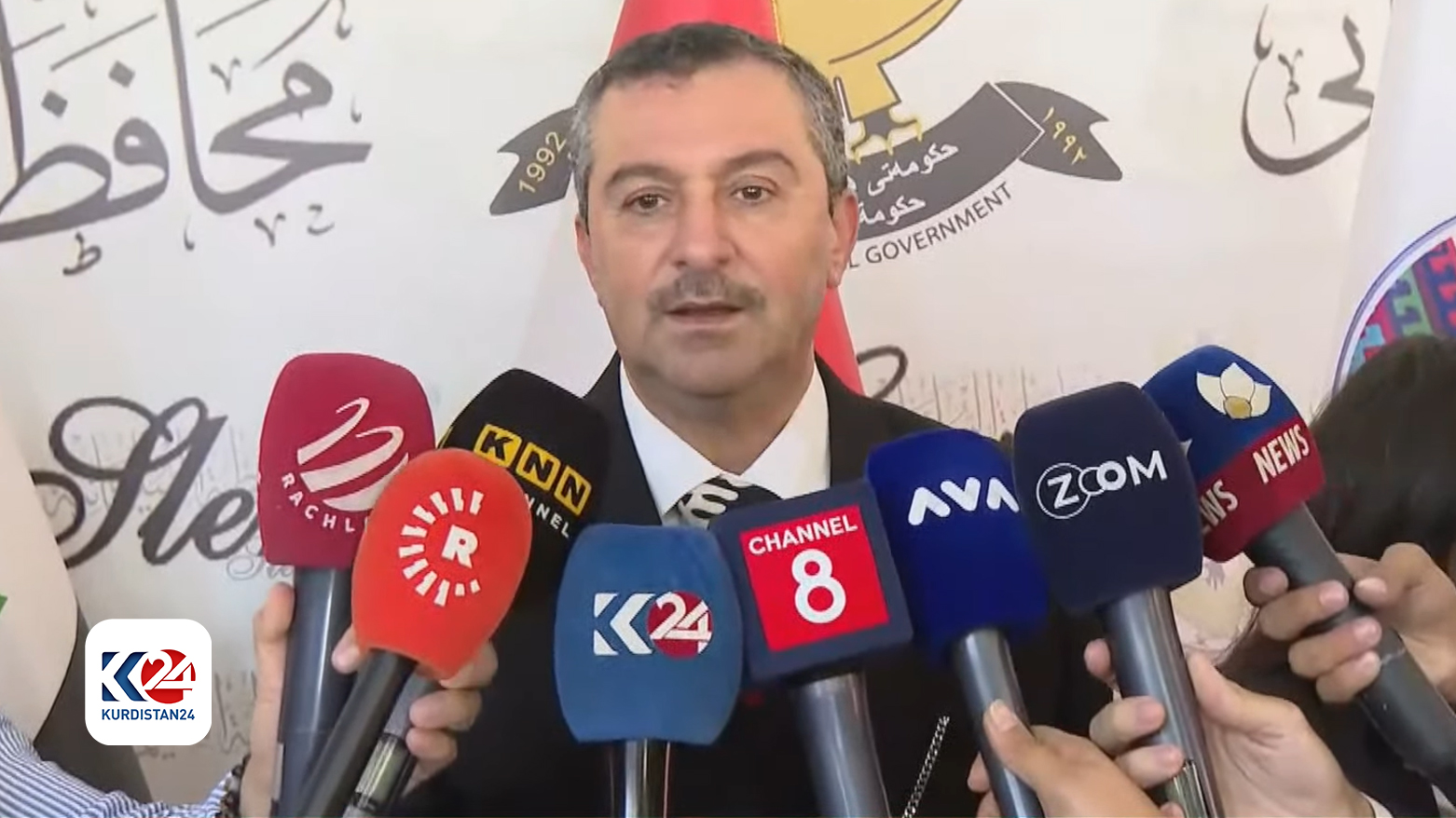 محافظ السليمانية هفال أبو بكر