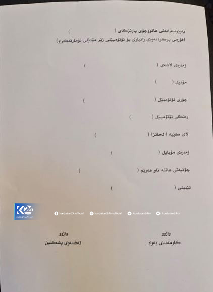 نووسراوی بەڕێوەبەرایەتی گشتی ھەرێم