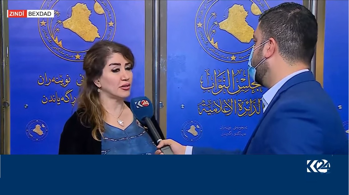 مه&zwnj;یاده&zwnj; نه&zwnj;جاڕ قسه&zwnj; بۆ په&zwnj;یامنێری كوردستان24، شڤان جه&zwnj;باری له&zwnj; به&zwnj;غدا ده&zwnj;كات، 8ی ئازار/ مارسی 2021
