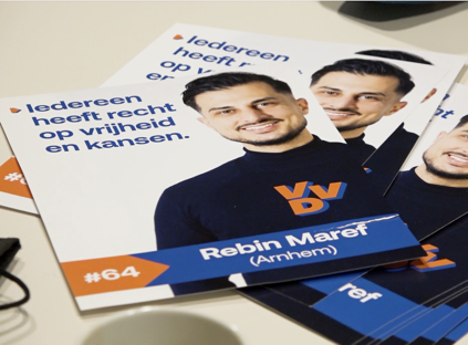 رێبین مارف كاندیدی پارتی VVD
