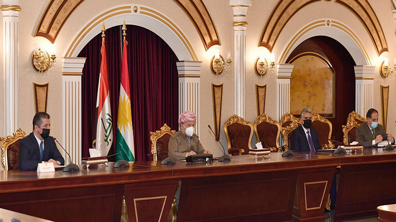 Başkan Mesud Barzani, KDP grubuyla görüştü