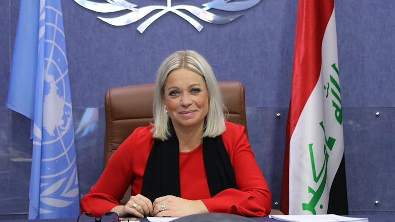 مبعوثة الأمين العام للأمم المتحدة في العراق هينيس-بلاسخارت