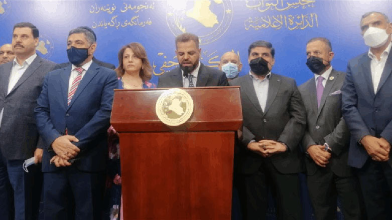 كۆنگره‌ی رۆژنامه‌وانیی نه‌بیل ته‌رفی، سه‌رۆكی كوتله‌ی سائیرونی سه‌ر به‌ موقته‌دا سه‌در له‌ په‌رله‌مانی عێراق