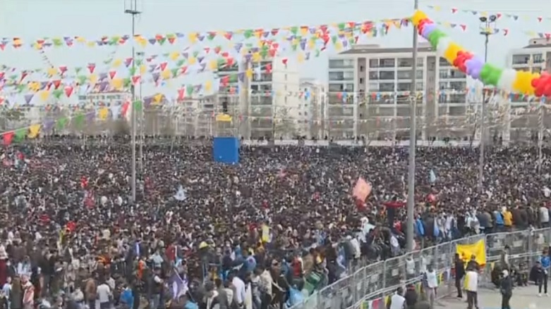 مراسم نوروز در شهر دیاربَکر شمال کوردستان