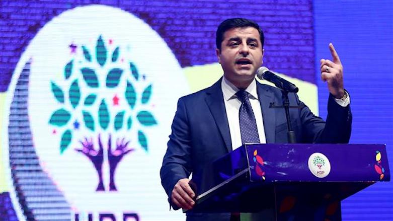 Kurdish opposition leader Selahattin Demirtas has been imprisoned by the Turkish government since 2016. (Photo: AFP)