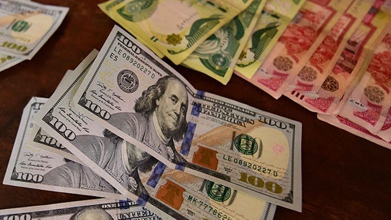 في إقليم كوردستان، بلغ سعر الصرف في أربيل 143,900 دينار