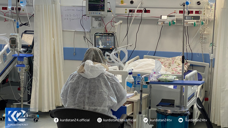 The rate of infection increased from 2.2 to 10 percent in Erbil, which according to health standards should not exceed 5 percent. (Photo: Kurdistan 24)