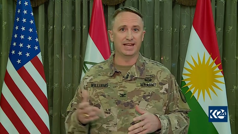 دیو ویلیامز، فرمانده مرکز هماهنگی ائتلاف بین‌المللی ضد داعش