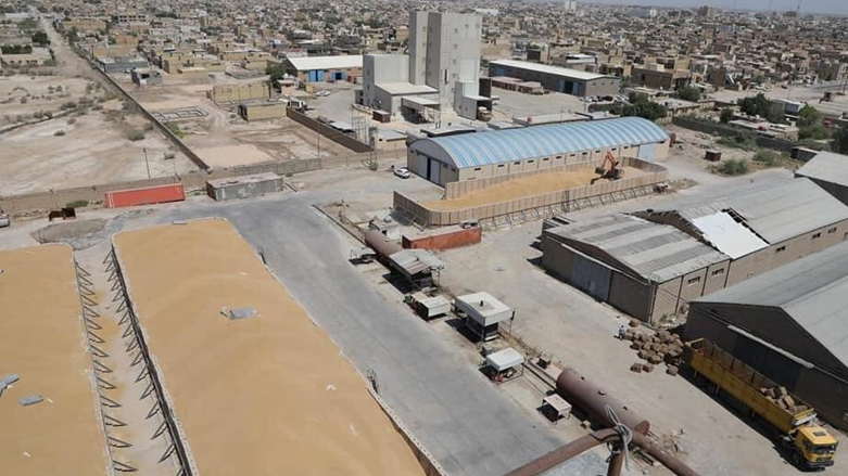 Wheat storages in Iraq. (Photo: Trade Ministry)