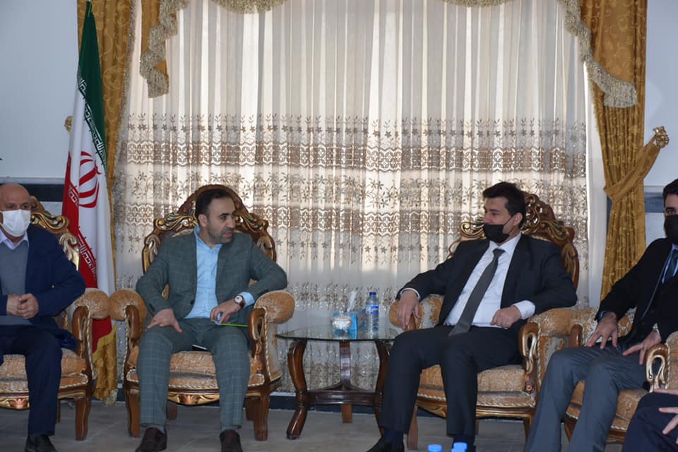 کۆبوونەوەی شاندی دەروازەی نێودەوڵەتی حاجی ئۆمەران و مەرزی تەمەرچین