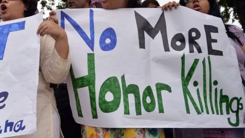 Activists protests against honor killing. (Photo: AFP)