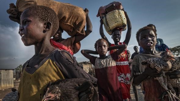 دۆخی منداڵان له‌ باشووری سوودان