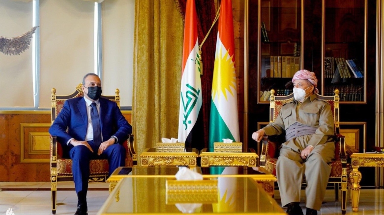 Mustafa Kazimi ve Başkan Barzani