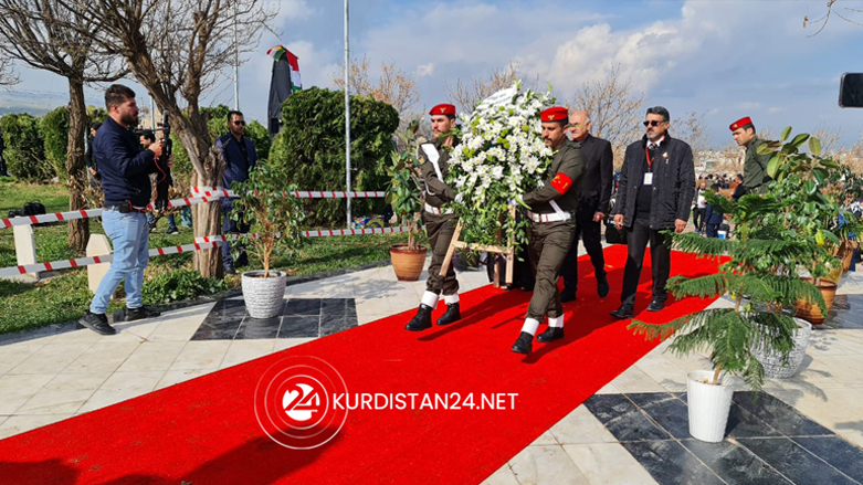 جانب من مراسم إحياء ذكرى قصف حلبجة بالكيماوي – صورة: كوردستان 24